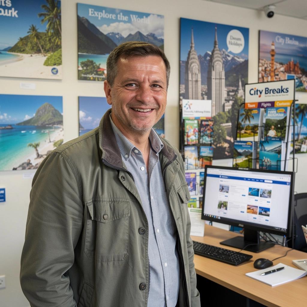 Para odkrywająca lokalną kuchnię w restauracji w sercu miasta